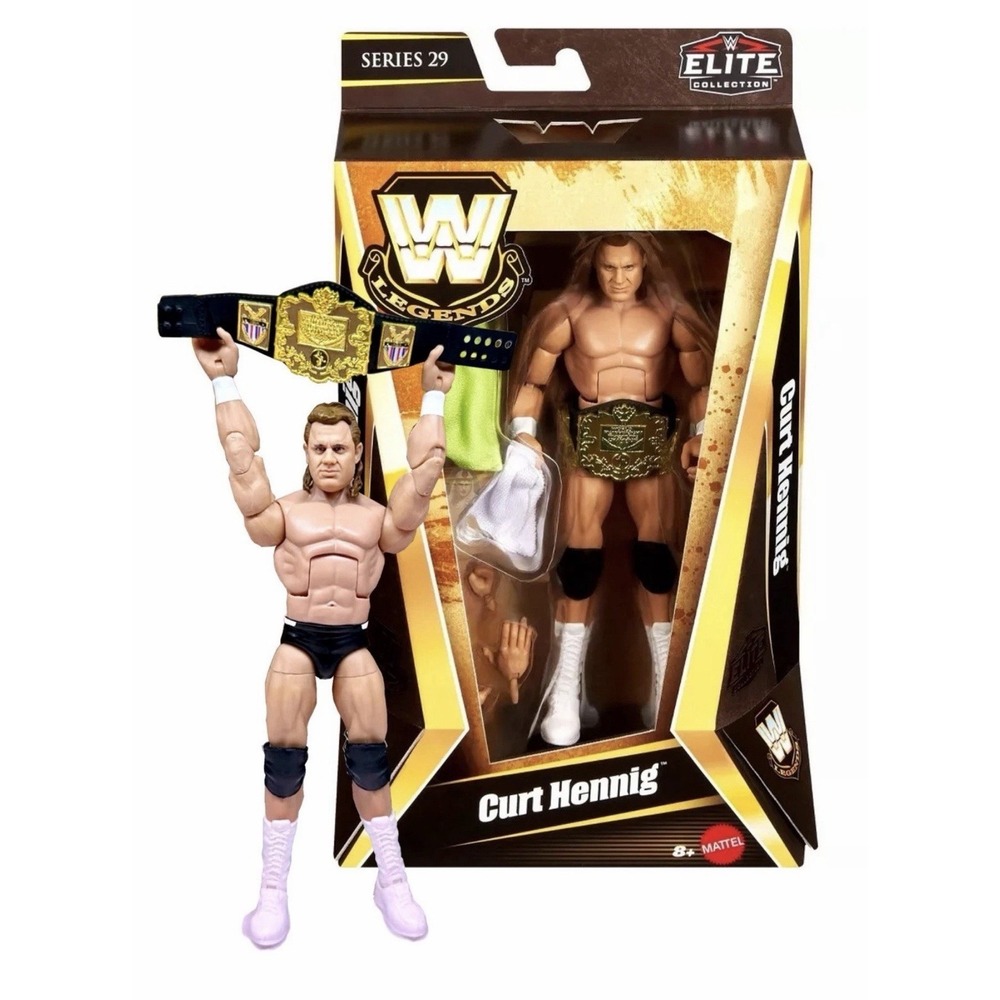 WWE Curt Hennig Elite Collection Legends 6" Action Figure Series 29 "New"